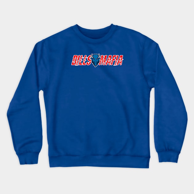 Buffalo Bills Mafia Crewneck Sweatshirt by BossGriffin